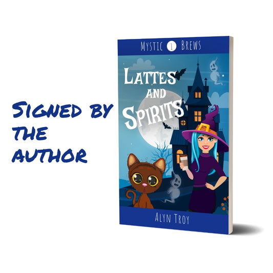 Signed Copy Lattes and Spirits MB#1 PAPERBACK