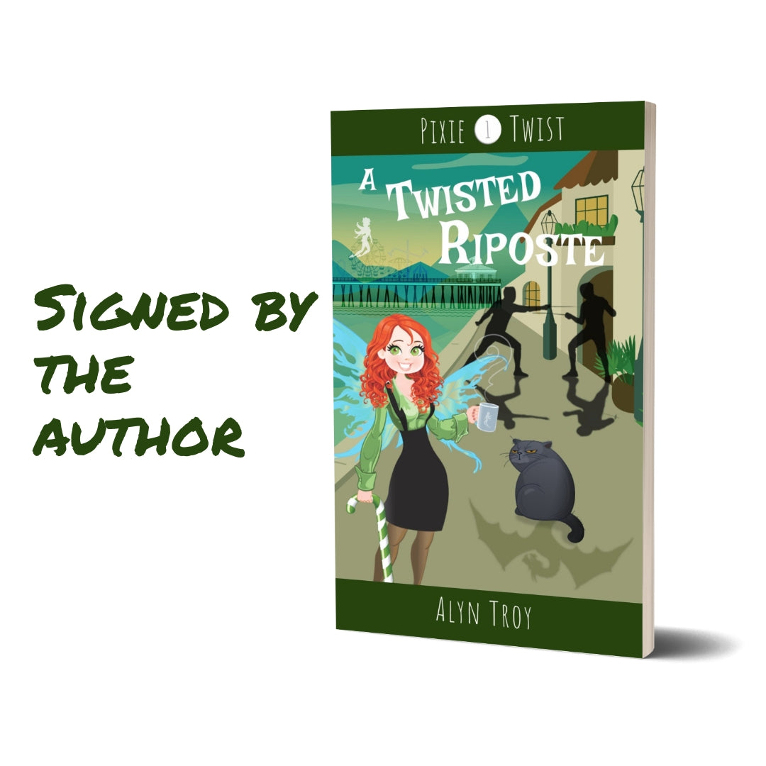 Signed Copy A Twisted Riposte PT#1 PAPERBACK