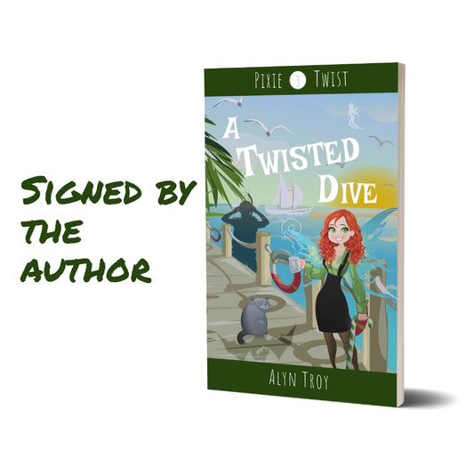 Signed Copy A Twisted Dive PT#3 PAPERBACK