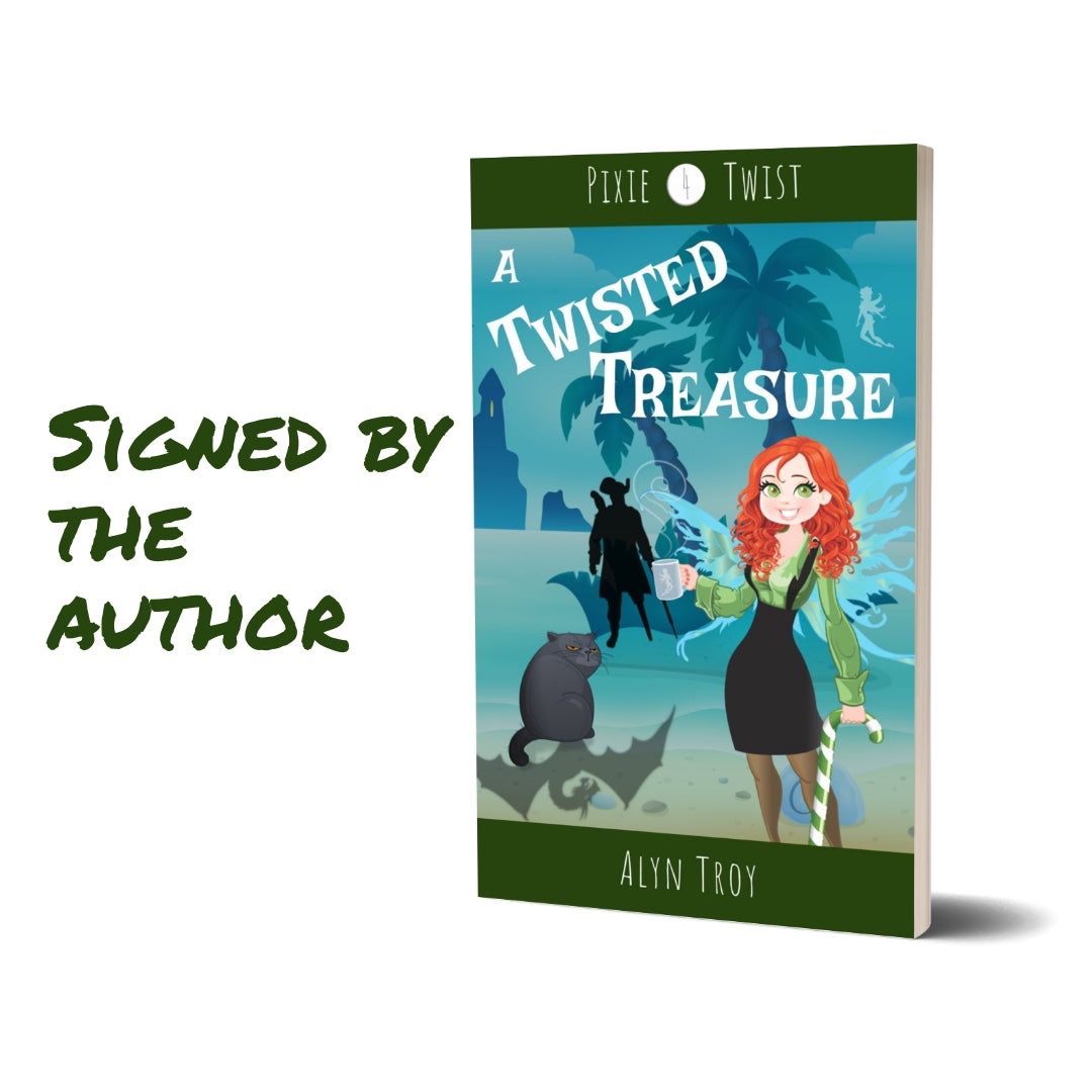 Signed Copy A Twisted Treasure PT#4 PAPERBACK