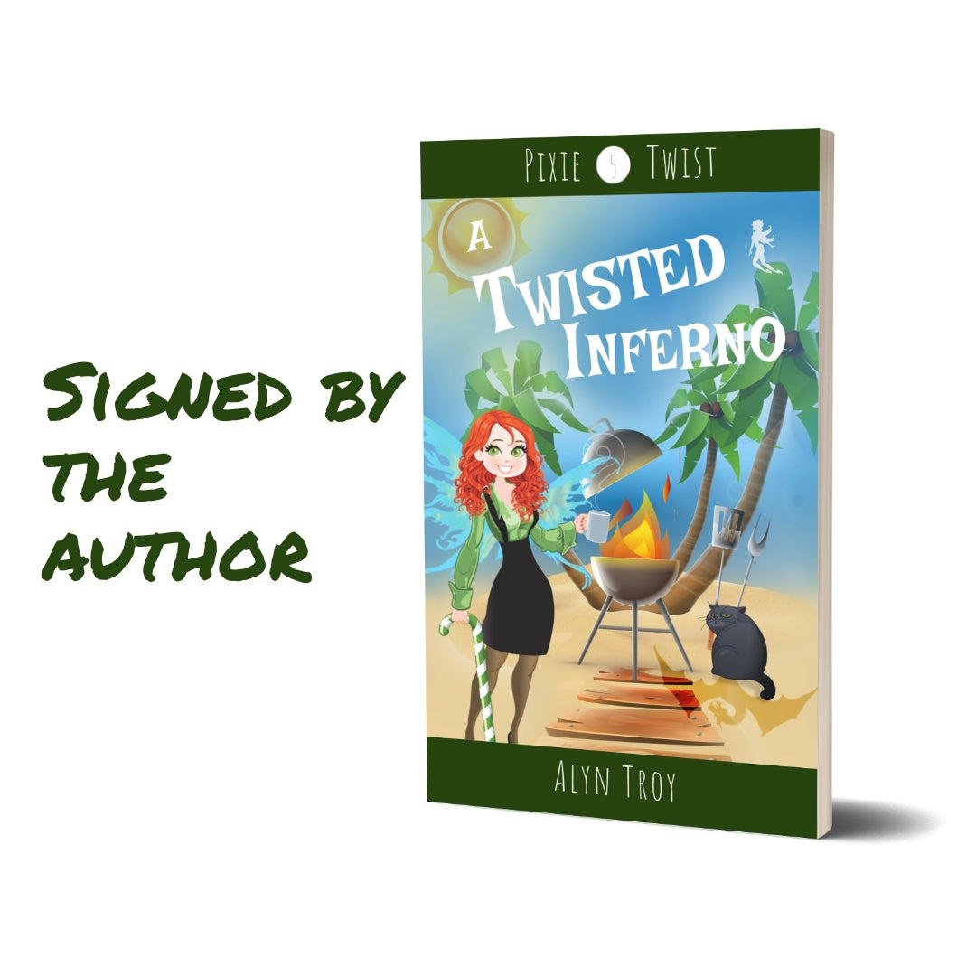 Signed Copy A Twisted Inferno PT#5 PAPERBACK